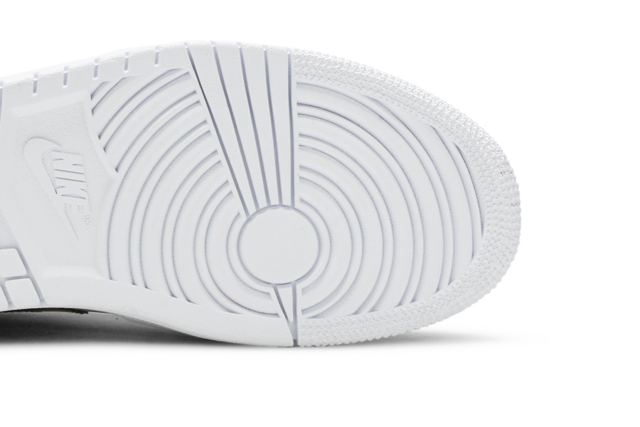 Wmns Air Jordan 1 ретро ниско бяло метално злато