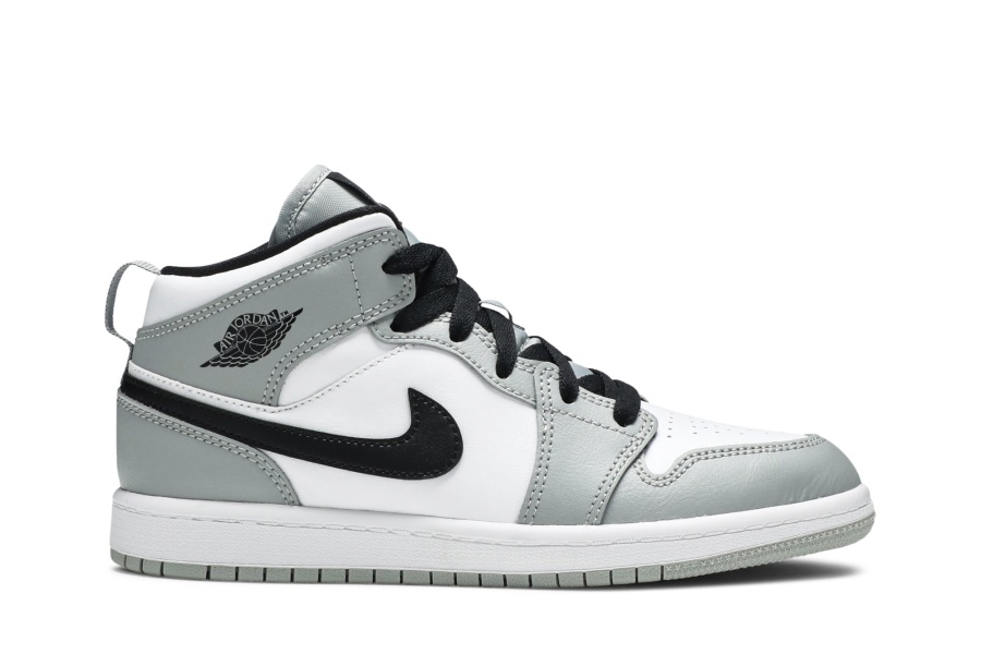 Air Jordan 1 Mid Ps светло опушено сиво