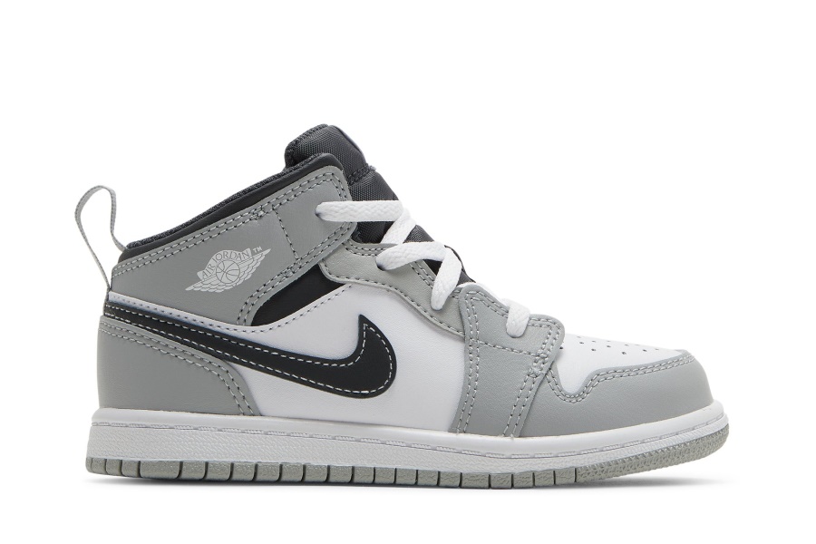 Air Jordan 1 Mid Td светло димно сиво