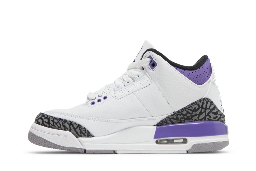 Air Jordan 3 Retro Gs тъмен ирис
