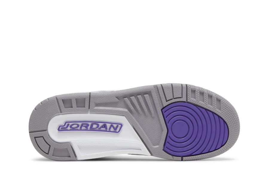 Air Jordan 3 Retro Gs тъмен ирис