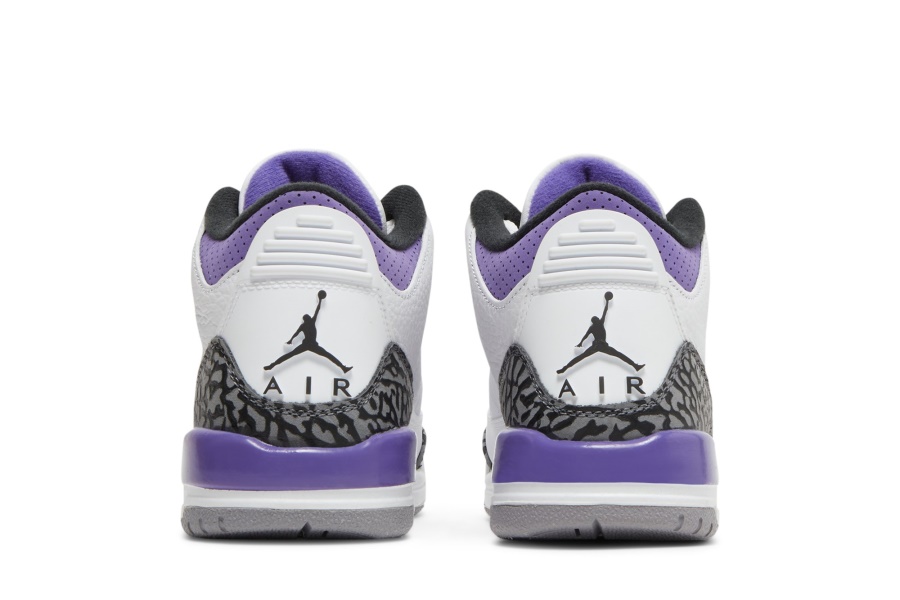 Air Jordan 3 Retro Gs тъмен ирис