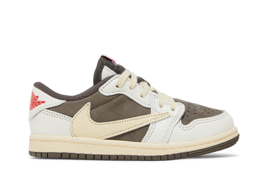 Travis Scott X Air Jordan 1 Low Og Td Reverse Mocha