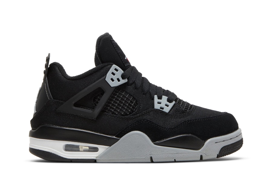Air Jordan 4 Retro Se Gs черно платно