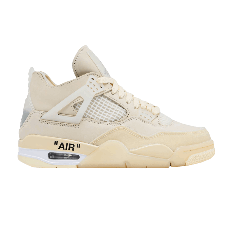 почти бял X Wmns Air Jordan 4 Sp проба на платно
