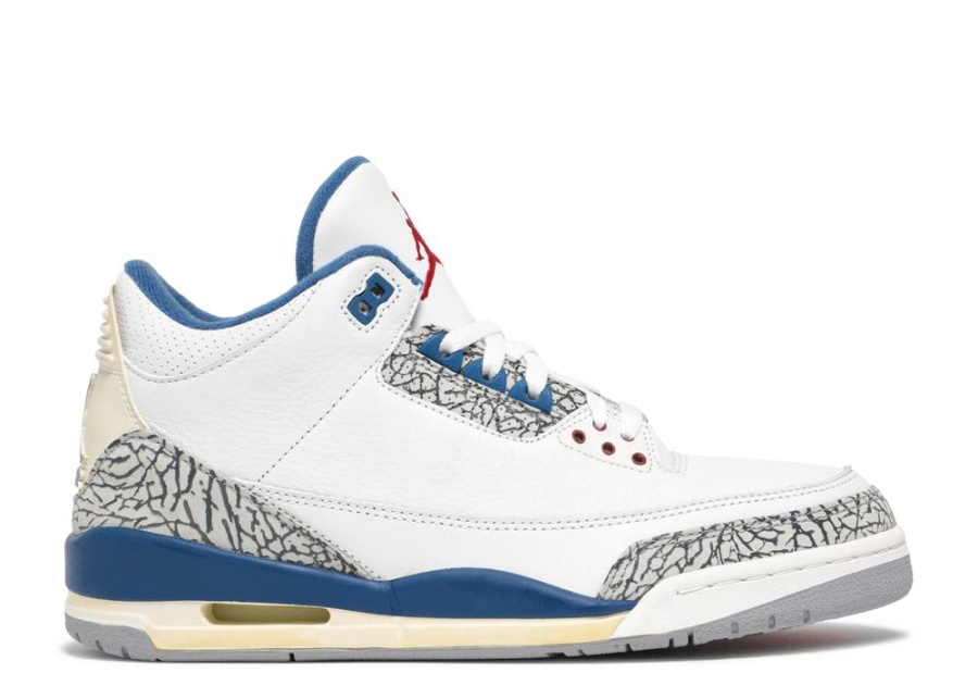 Air Jordan 3 Retro 2001 True Blue