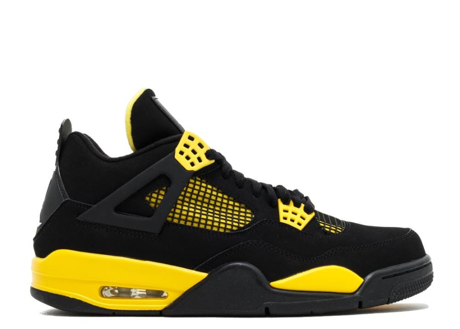 Air Jordan 4 Retro 2012 Thunder Black