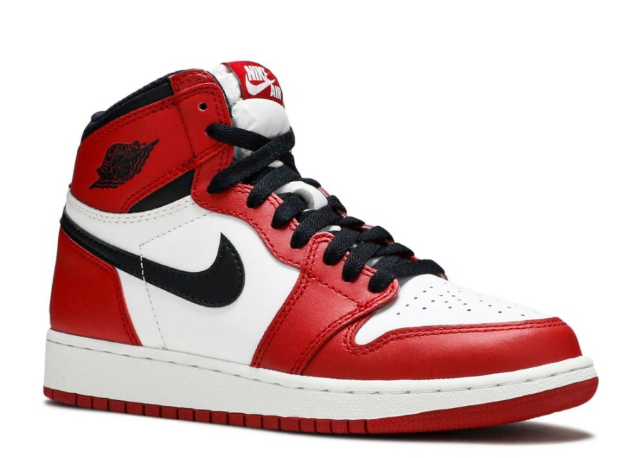 Air Jordan 1 Retro High Og Gs Chicago 2015 Chicago White