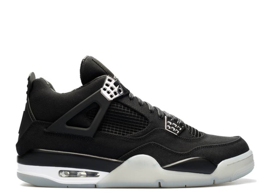 Eminem X Carhartt X Air Jordan 4 черен хром