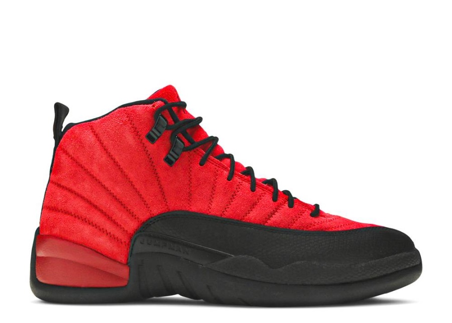 Air Jordan 12 Retro Reverse Flu Game Varsity Red
