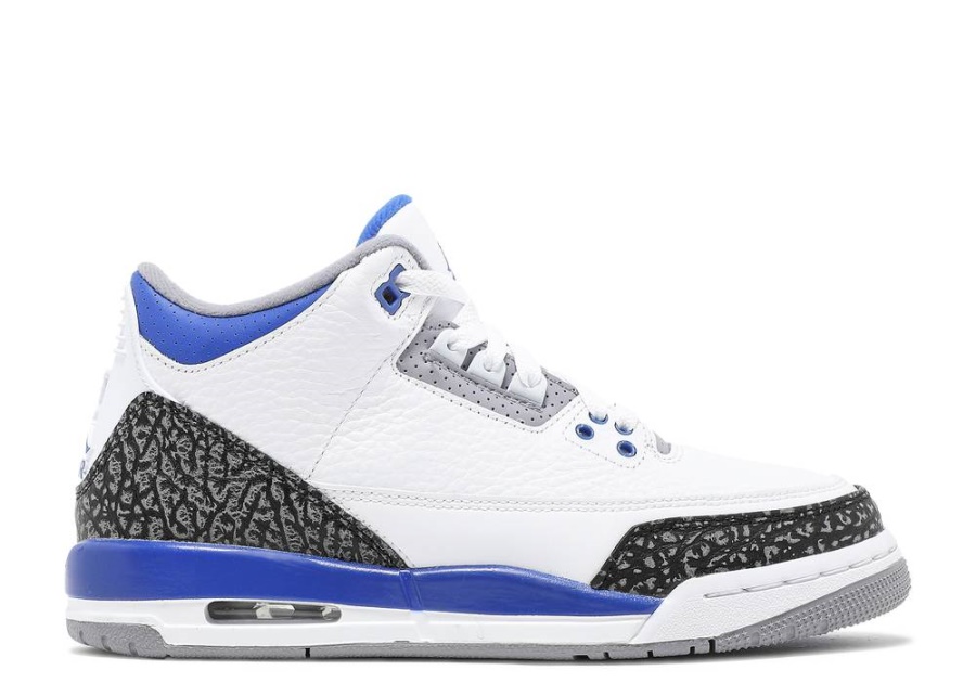 Air Jordan 3 Retro Gs Racer Blue