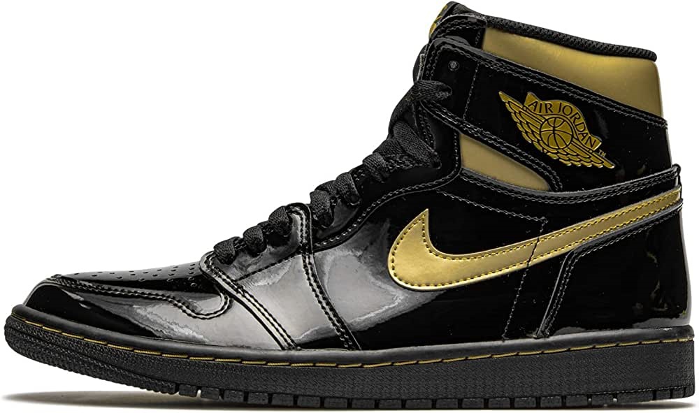 Air Jordan 1 Retro High Og Men Black-gold