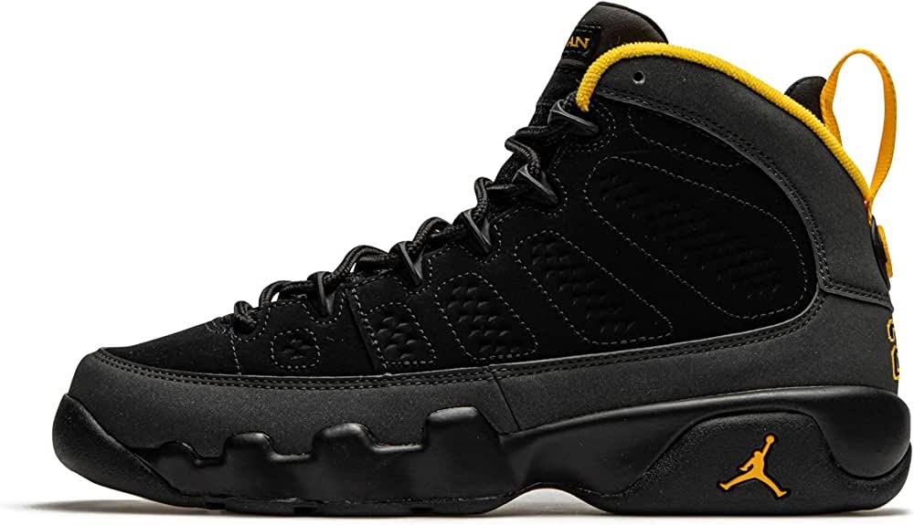 Air Jordan Big Kids 9 Retro Black-dark Charcoal