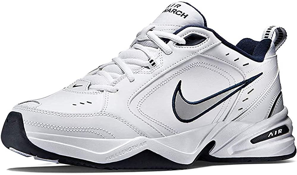 кростренажори Air Jordan Nike мъже Air Monarch Iv бял-металик сребристо-морски