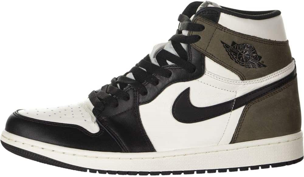 Air Jordan мъжки маратонки Nike Sail-тъмно мока-черно