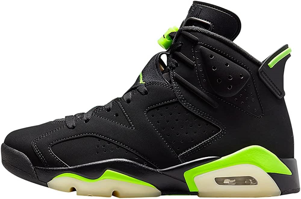 мъже Air Jordan 6 ретро кармин черно-електрик зелено